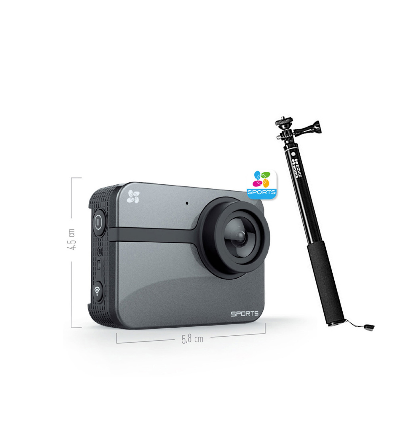 EZVIZ Sport camera S1C FULL HD + SELFIE