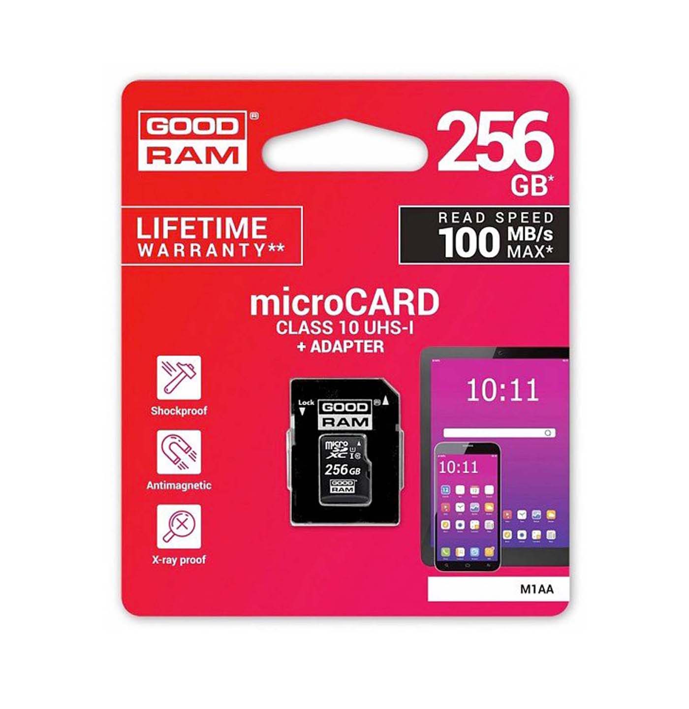 GOODRAM MICRO SD 256GB + ADATTATORE