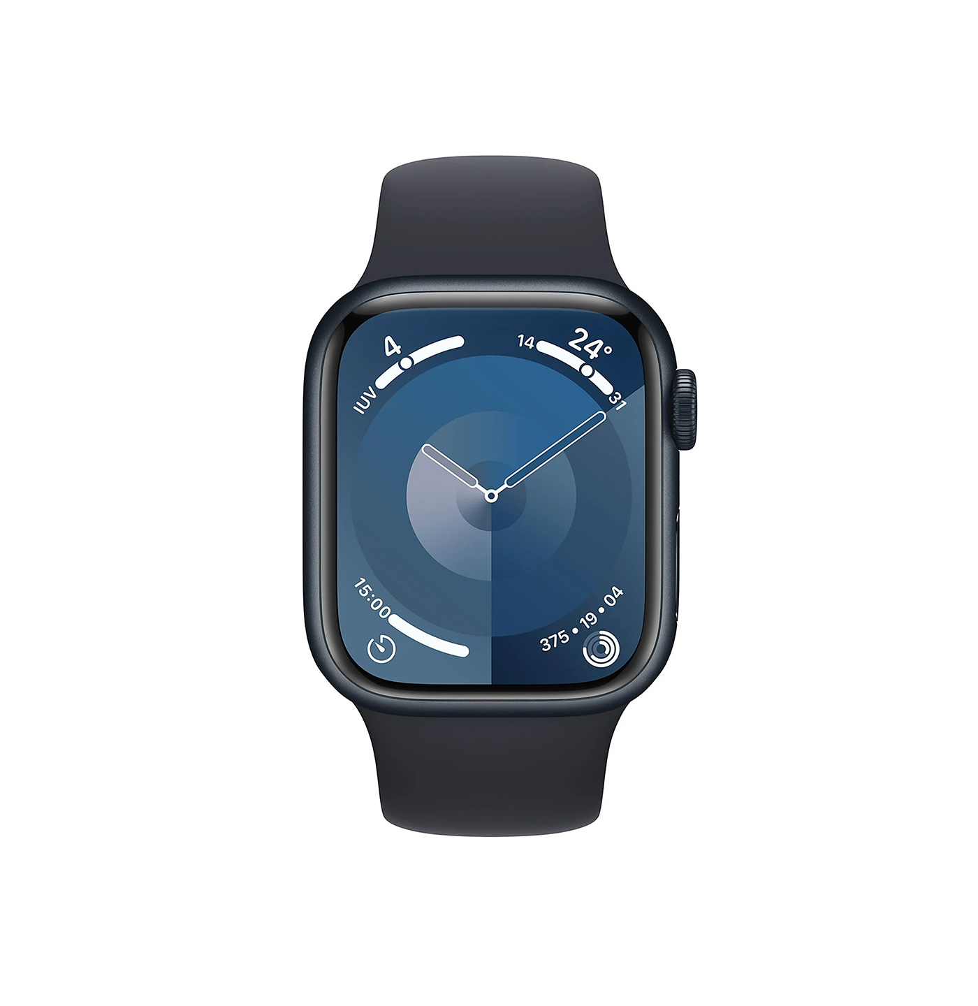 Apple Watch Series 9 GPS 41mm alluminio mezzanotte con cinturino Sport Mezzanotte