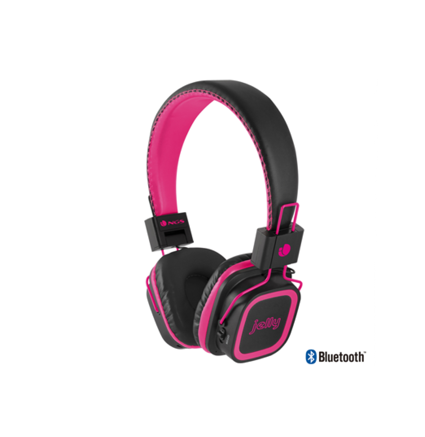 NGS Cuffie Stereo Bluetooth PINK