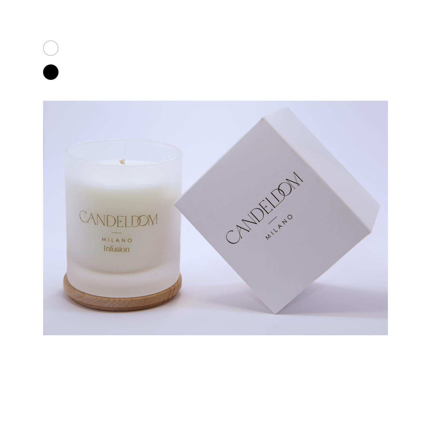 Candela profumata speziata Infusion tonda 270gr
